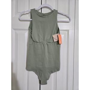 Feelin girl xl/xxl women's sage green tummy control one piece new with tags